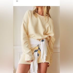 Free People knit dress 💛